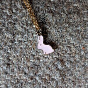 NWOT Bunny Necklace